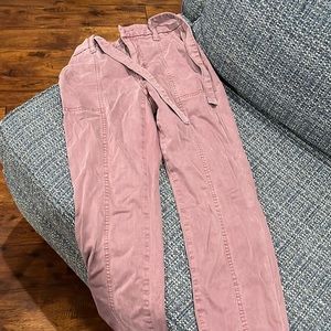 American eagle skinny mauve pants